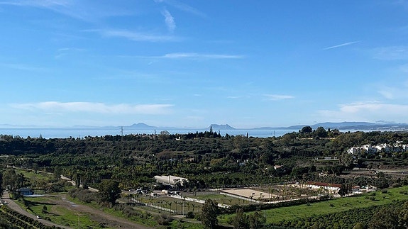 Penthouse med turistlisens | Takterrasse | Utsikt mot Gibraltar og Afrika