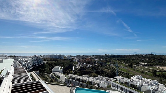 Penthouse med turistlisens | Takterrasse | Utsikt mot Gibraltar og Afrika