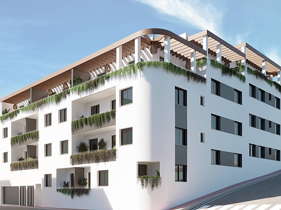 Nyhet! Penthouse med 2 soverom | Stor terrasse | Sentral beliggenhet nær restauranter og shopping