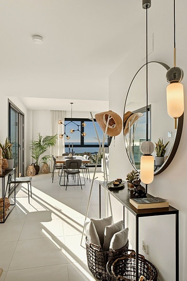 Penthouse med 3 soverom | 88 m² terrasse | Panoramautsikt mot sjø og marina | Turistlisens