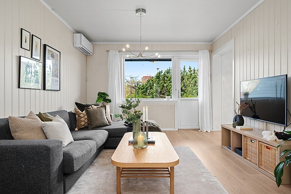 Eiendomsmegler1 v/Stian Konstad har gleden av å presentere Øystein Møylas veg 8! Foto: Haukdal v/interiørfoto.