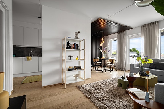 Romslig og familievennlig 4-roms med gjennomtenkt planløsning. Foto: Lerdahl