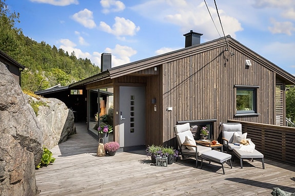 Nordvik Nordstrand ved Hanne Eika Klempe presenterer Munkerudkleiva 31! Foto: Zovenfra AS