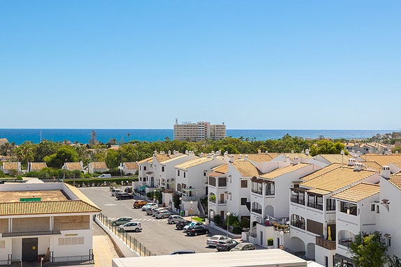 Penthouse med 3 soverom | Stor takterrasse | Havutsikt | Flamenca Village