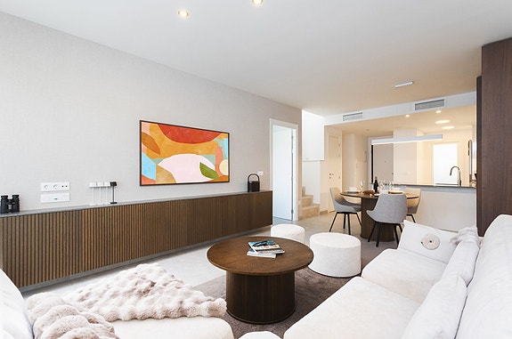 Penthouse med 3 soverom | Stor takterrasse | Havutsikt | Flamenca Village