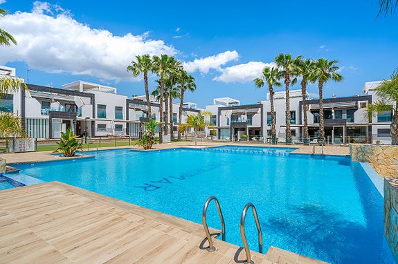 Toppleilighet i Oasis Beach | Privat takterrasse | Perfekt beliggenhet i La Zenia
