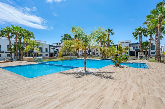 Toppleilighet i Oasis Beach | Privat takterrasse | Perfekt beliggenhet i La Zenia