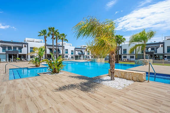Toppleilighet i Oasis Beach | Privat takterrasse | Perfekt beliggenhet i La Zenia