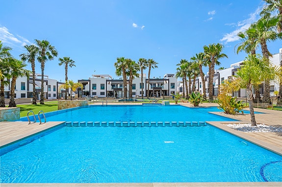Toppleilighet i Oasis Beach | Privat takterrasse | Perfekt beliggenhet i La Zenia