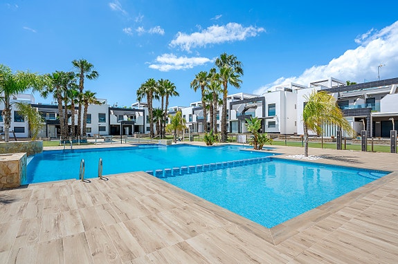 Toppleilighet i Oasis Beach | Privat takterrasse | Perfekt beliggenhet i La Zenia