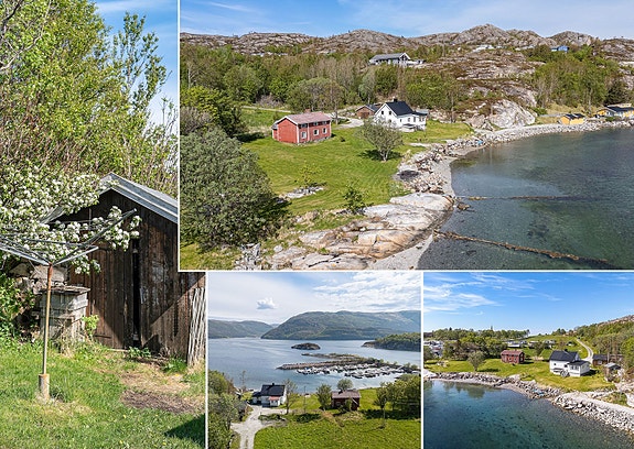 Velkommen til Værnesvegen 1412 - 3,9 mål med ren kystidyll.