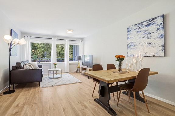 PrivatMegleren har gleden av å presentere Kongerødvegen 53C - En tiltalende leilighet beliggende i 2. etg. i et trivelig og etablert borettslag.
Foto: THT Fotot