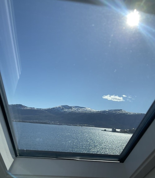 Utsikt frå øverste etasje