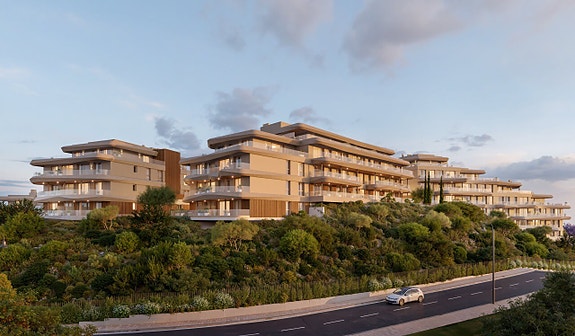 Moderne leilighet med 3 soverom | Stor terrasse | Attraktive fellesfasiliteter | Nær golf og strand