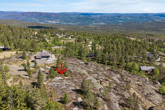 Aktiv Årnes v/Rolf W. Gundersen har gleden av å presentere Nuthallen 19 - en stor, solrik tomt i naturskjønne omgivelser på Blefjell. Foto: Bjørn Sørheim - Efkt.