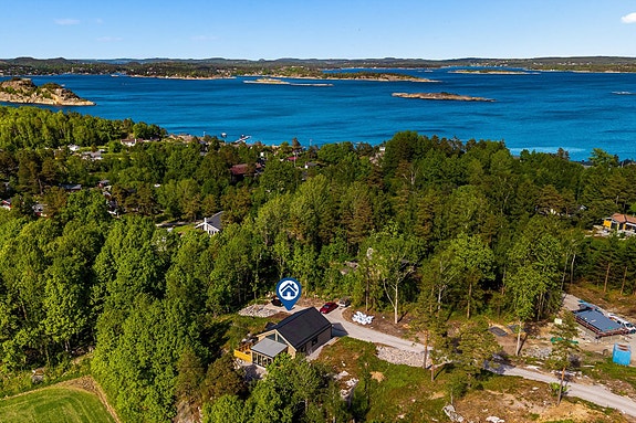 Velkommen til Søndre Strandskogen 34! Foto: Karl Filip Østmoen Kronstad