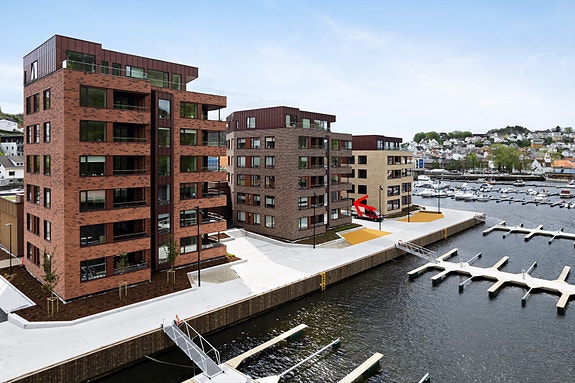 Velkommen til denne flotte leiligheten i Feyer Brygge! Foto: Arne Ove Østebrøt