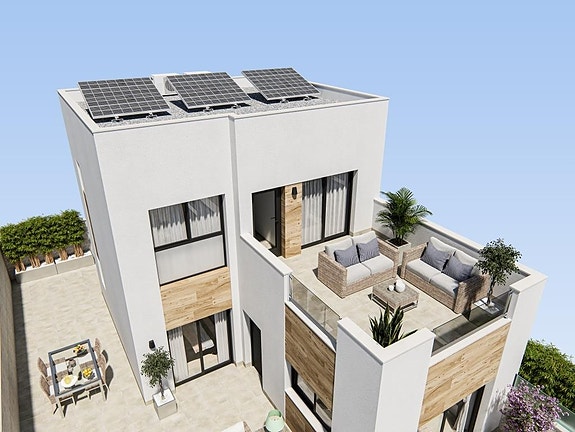 Ny villa med 3 soverom | Privat basseng | Solrike terrasser