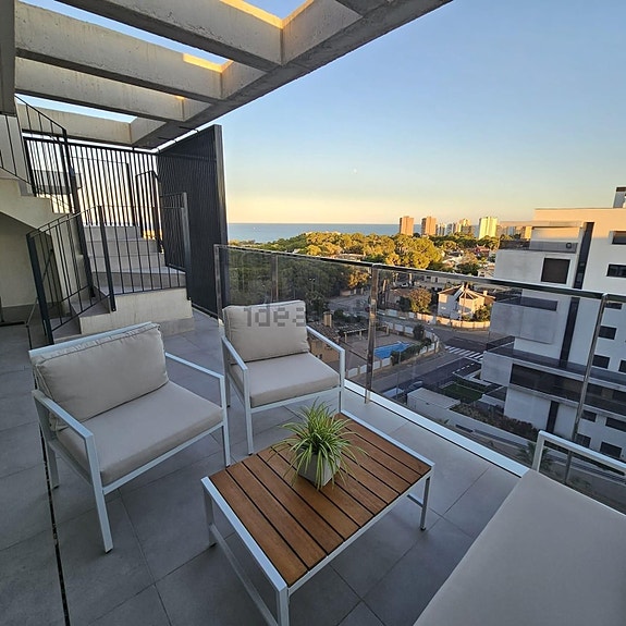 Toppleilighet med 3 soverom | Havutsikt | 3 terrasser | Seagardens Campoamor