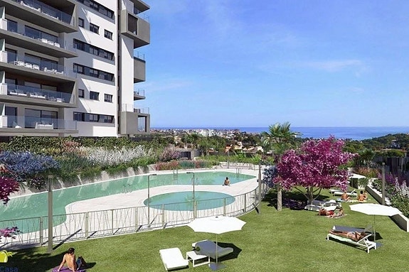 Toppleilighet med 3 soverom | Havutsikt | 3 terrasser | Seagardens Campoamor
