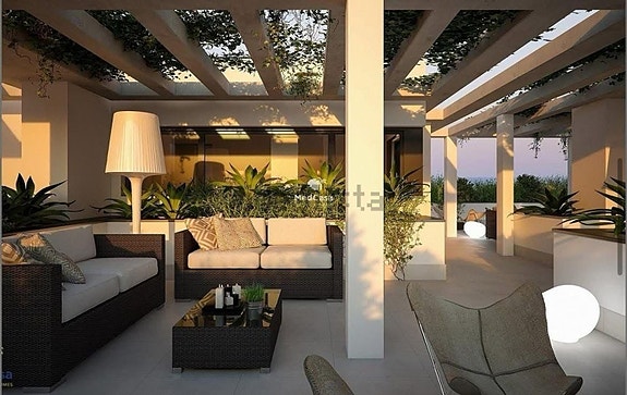 Toppleilighet med 3 soverom | Havutsikt | 3 terrasser | Seagardens Campoamor