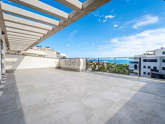 Toppleilighet med 3 soverom | Havutsikt | Stor terrasse | Seagardens Campoamor