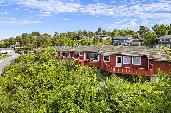 Brinken, Store Solåsen - Rekkehus med stor, solrik, vestvendt terrasse - Sollia Borettslag Foto: Hallvard Rimereit.