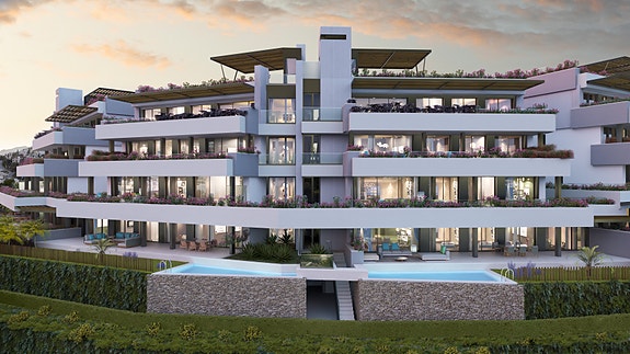 Luksuriøs penthouse med panoramautsikt mot havet | 136 m² terrasse | Benahavís