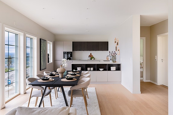 Velkommen til Løykjelia - en ny og moderne enebolig. Foto: Scott Kvitberg v/Fotostallen