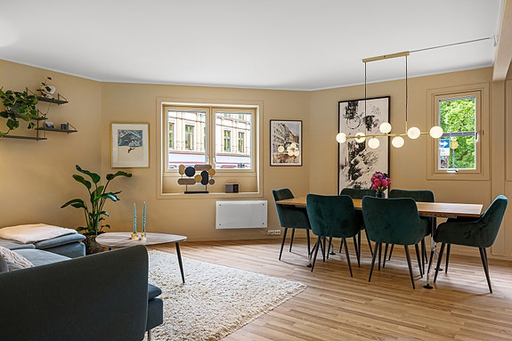 Velkommen til Schous plass 3A, presentert av &Partners avd. Grünerløkka ved Steinar Hånes, tlf. 957 710 33.