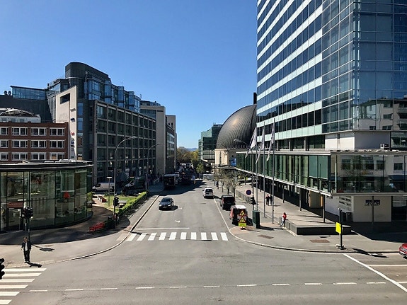Utsikt fra Balkong