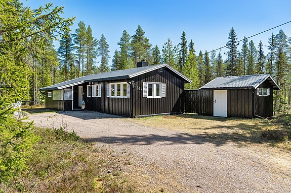 Velkommen til Kvernåa Hytteområde 141! Foto: Johan Anderson v/Efkt