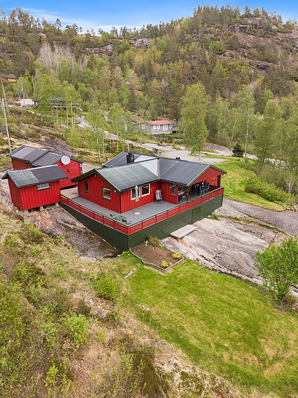 Velkommen til Vasslandsgrenda 70. Foto: Deliver Media
