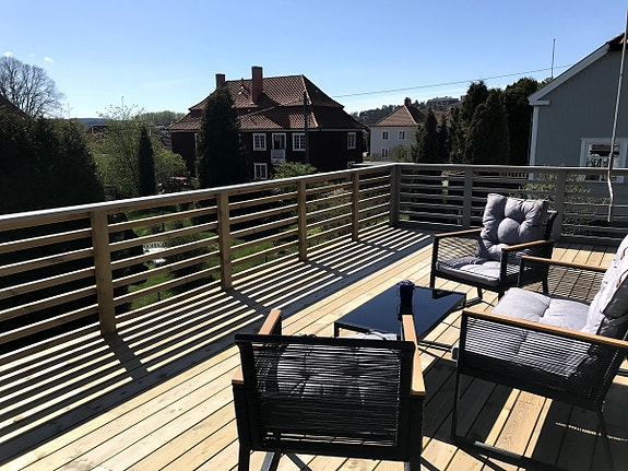 Privat veranda