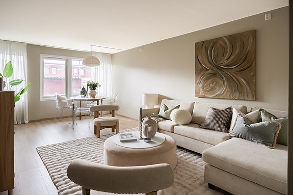 Piso de 1 habitaciones, 55 m²