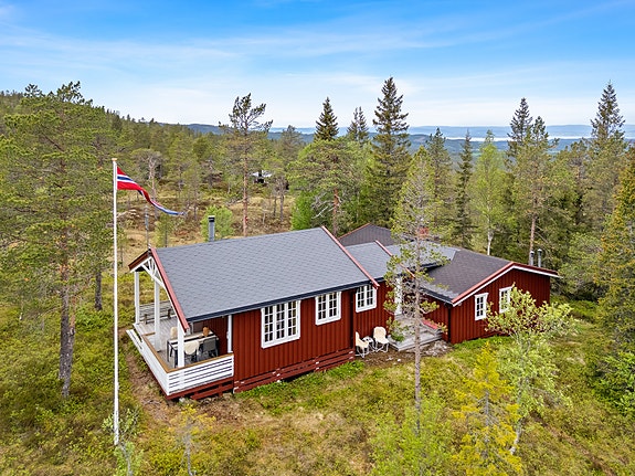Lekker hytte med høy standard fra 2022. Flott beliggenhet få meter fra Grønningsvannet. Egnet for bruk ved alle årstider - Bilde 5
