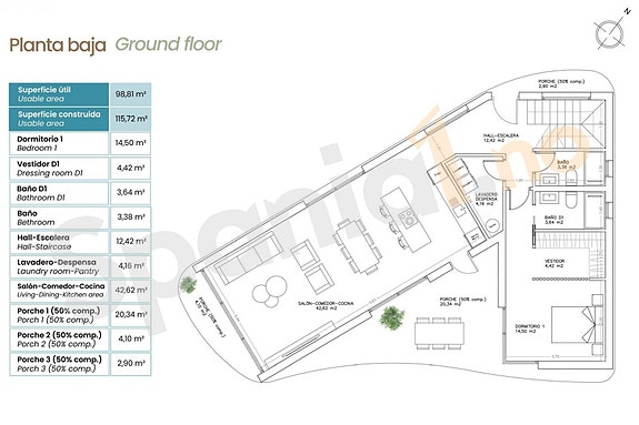 Plantegning hovedplan
