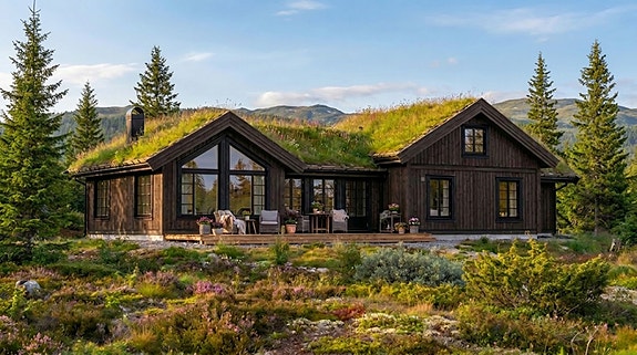 INNFLYTTINGSKLAR SOMMER 2027 | Eksklusiv fjellhytte på Sjusjøen | Solrik utsiktstomt ved Birkebeinerbakken