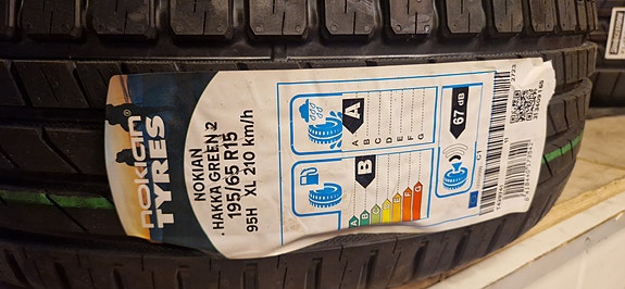 195/65R15 nokian Hakka Green 2 - kun et dekk | FINN-torget