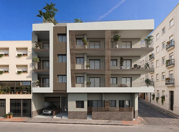 Toppleilighet med stor terrasse - Kun 600 meter fra stranden i Santa Pola