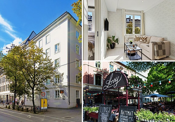 DnB Eiendom v/ Eirik Reehorst og Maria Olsson har gleden av å presentere en flott 2-roms i sentrale Parkveien 13!