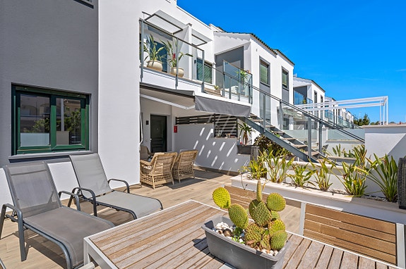 Nyere moderne leilighet med 2 soverom | Terrasse og basseng | Attraktiv beliggenhet i La Zenia
