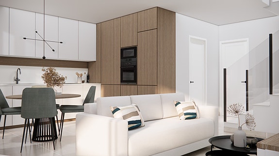Moderne rekkehus | 3 sov og 2 bad | Stor uteplass | Mulighet for basseng og takterrasse