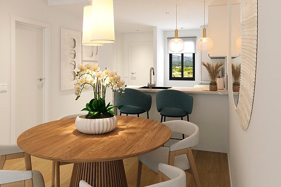 Sørvendt hjørnetoppleilighet med 2 soverom og 81 m² privat takterrasse