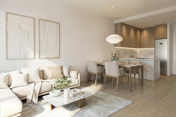 Ny leilighet med 3 soverom | 46 m² terrasse og havutsikt | Flotte fellesområder i Finestrat
