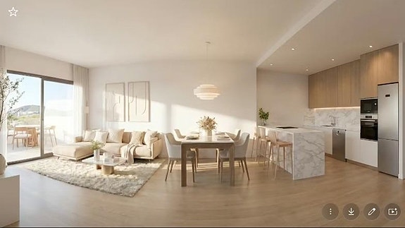 Ny leilighet med 3 soverom | 46 m² terrasse og havutsikt | Flotte fellesområder i Finestrat