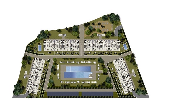 Ny leilighet med 3 soverom | 46 m² terrasse og havutsikt | Flotte fellesområder i Finestrat