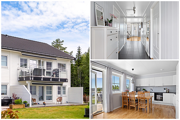 Aktiv Eiendomsmegling v/Stian Lie har gleden av å presentere Trollfaret 14 - en moderne og innbydende leilighet med flott utsikt og gode solforhold.
Foto: Diakrit | Fotograf: Frode Røang