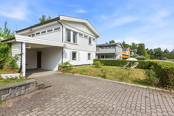 PrivatMegleren Moss, ved Eline Vo, ønsker deg varmt velkommen inn til din nye bolig i Elgveien 66.
Foto: Jon Martin Austad.