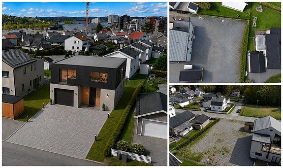 Havnegata 11A - Flat, og mer eller mindre byggeklar, boligtomt med god beliggenhet sentralt i Lillestrøm. Bildene er AI-generert ment for illustrasjon